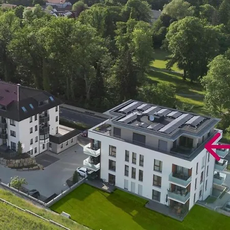 Premium Penthouse Parkblick 公寓 *