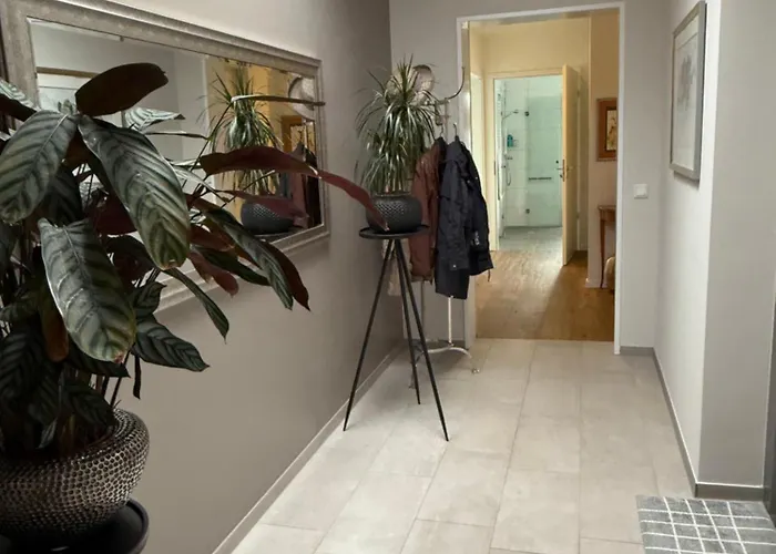 公寓 Premium Penthouse Parkblick 巴特德里堡