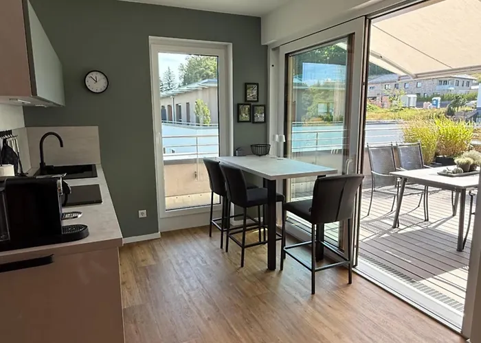 Premium Penthouse Parkblick Apartmán Bad Driburg