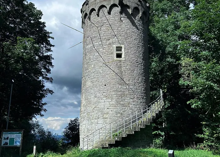 Premium Penthouse Parkblick * 巴特德里堡