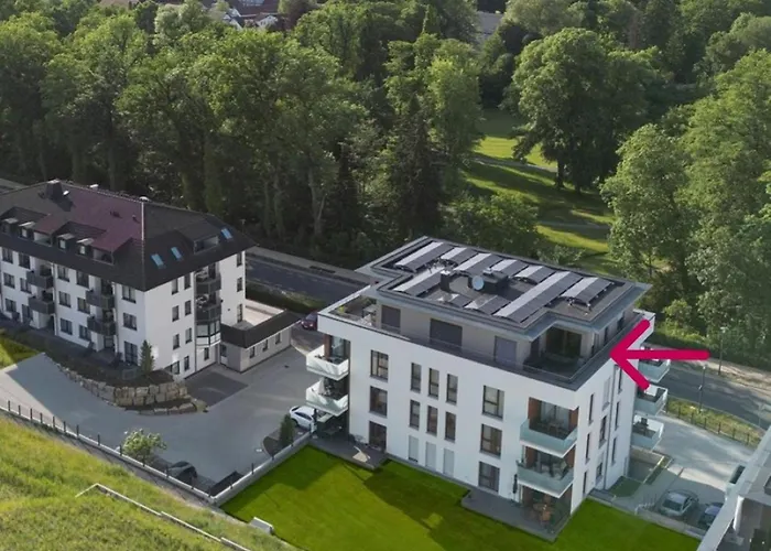 Premium Penthouse Parkblick Apartmán *